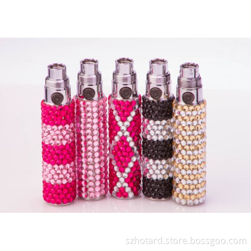 Unique Design Colorful LED EGO Diamond Battery